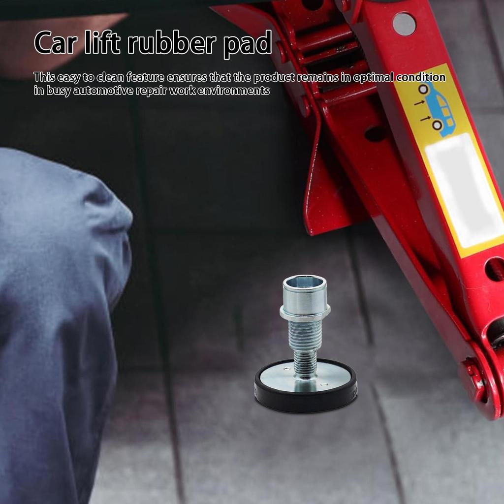 Car Lift Rubber Pads Repair Maintenance Fittings Adjustable High Foot Tray For Car Lift Vehicle Maintenance Workshop Garage