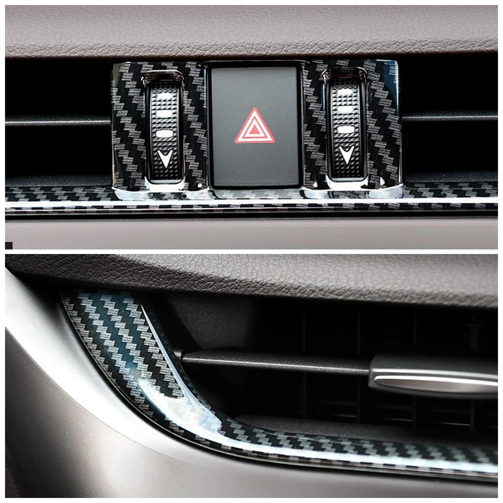 Для Lexus ES ES200 ES250 ES300 ES350 2018 2020 Автомобиль Центральная консоль Центр кондиционера воздуха Выходная вентиляционная крышка Отделка Ремонтная рамка