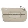 Beige Right Side Sun Visor for Nissan Rogue X-Trail (2014-2020) 96400-4BA1D