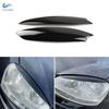 Для VW Golf 5 MK5 GTI 2005 2006 2007 2008 Глянцевый черный АБС-пластик Автомобильные фары Модифицированные ресницы фар Накладки на веки Передние фары