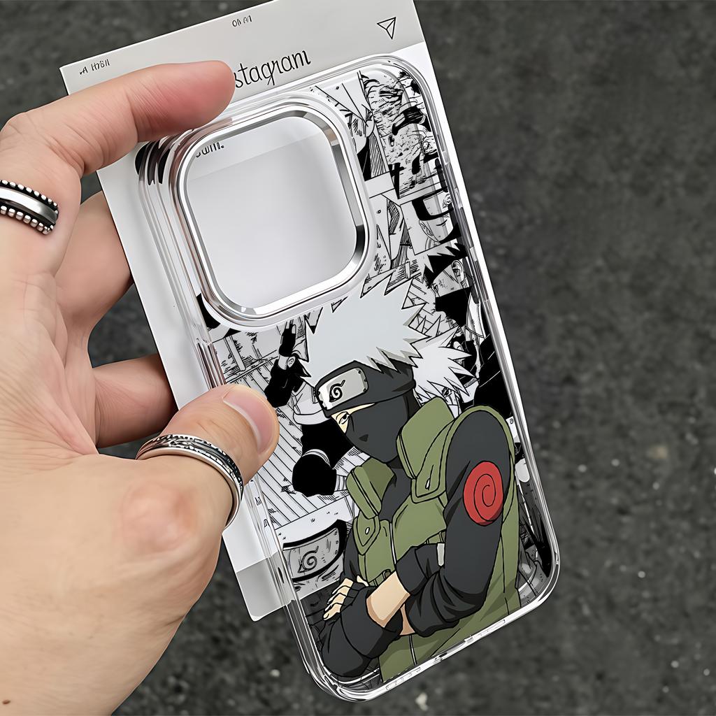 Anime Hatakes Kakashis Phone Case for Samsung Galaxy S26 S25 S24 S23 S22 S21 S20 Note20 FE Ultra Edge Plus 4G 5G Clear