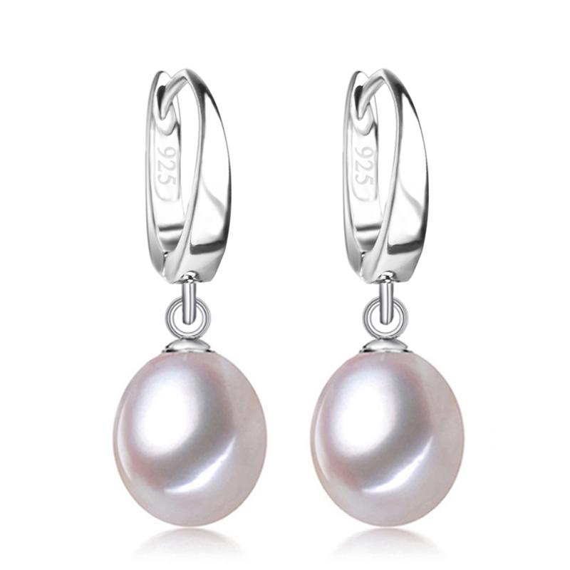 LSOOYH Natural Freshwater Pearl Earrings For Women Fashion Clip On Earrings