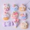 Cute Cartoon Food Resin DIY Jewelry Accessories: Cream Glue, Pencil Case, Handmade Cherry Cake Patch