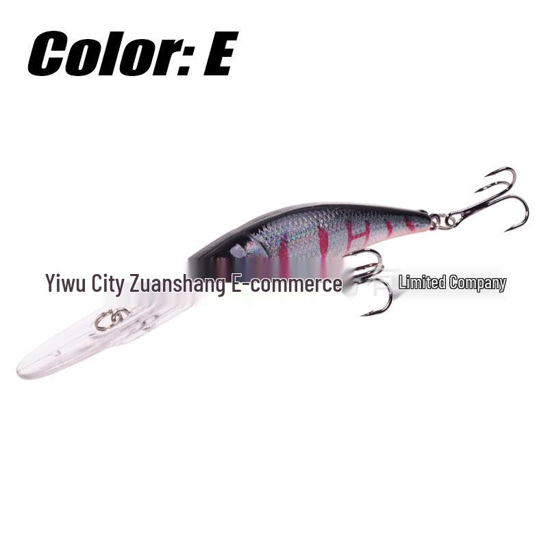 Набор воблеров Bionic Minnow для глубоководной рыбалки - Плавающий твердый искусственный воблер для дальнего заброса