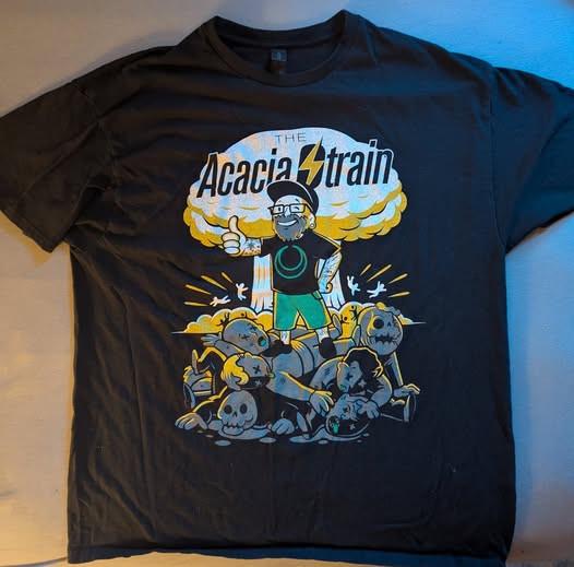Vtg The Acacia Strain Meets Fallout T Shirt Unisex SA385