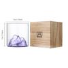 Japan 3D Mountain Whiskey Glass Glacier Old Fashioned Whisky Rock Glasses Whiskey-glass Wooden Gift Box Vodka Cup Wine Tumbler