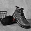 Retro Martin Boots Men's Motorcycle Tooling Boots Autumn