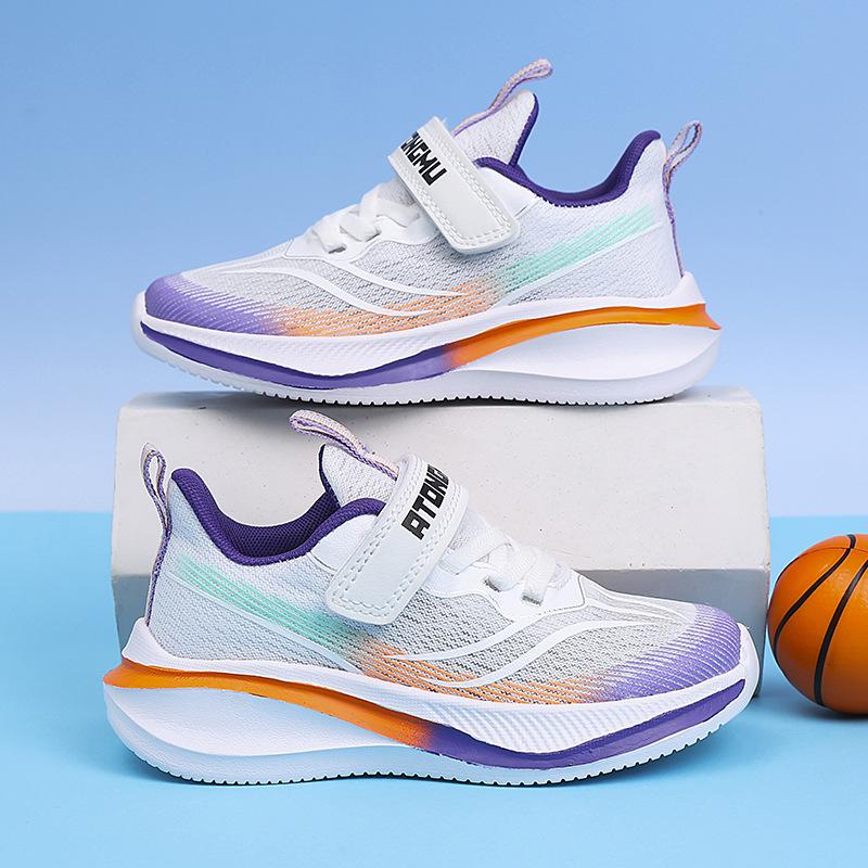 Кроссовки детские для мальчиков, легкая обувь для девочек, лето 2025, новые сетчатые кроссовки для бега, для детей среднего и старшего возраста