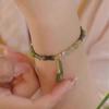 Creative Green Bamboo Beads Bracelet Retro Chinese Style Simple  Bracelet
