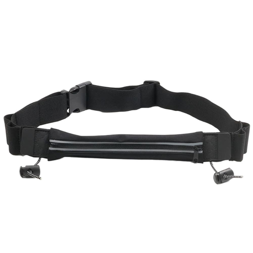 Сумка-пояс для марафона, бега по пересеченной местности, для телефона, бутылки с водой, спортивная поясная сумка для фитнеса, двойной карман, сумка-пояс для бега