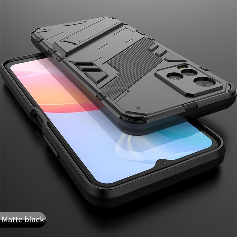 Для Vivo Y33S чехол для Vivo Y33S Capas PC задняя противоударный держатель бампера для телефона подставка чехол для Vivo Y33S Y 33 S Fundas