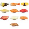 TOMMYFIELD Food Replica Fake Sushi Sanpurun Sushi Nigiri Set Kit, Sample, (A) [Product Code]