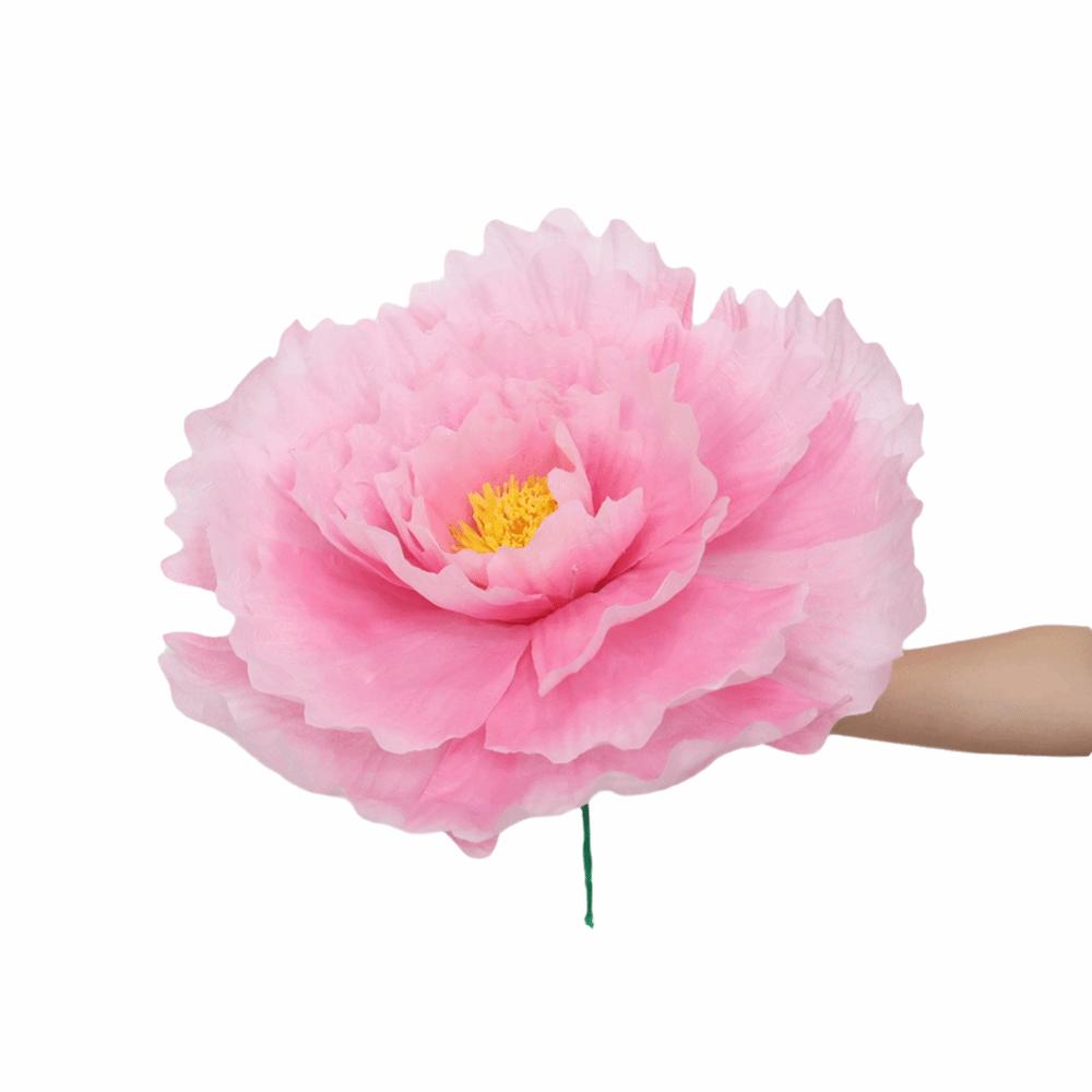 50cm Simulated Peonies Large Size Decorative Flowers Garden Decoration Artificial Design Non-woven Fabric Peony Flower
