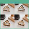 Fashionable Geometric Design Acetate Hair Claw Clip For Chic And Trendy Hair Accessories