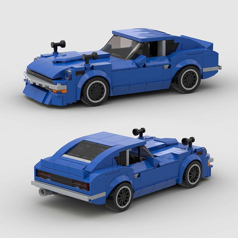 MOC Скоростной Спортивный F1 Городской Гоночный Автомобиль AE86 Строительные Блоки Кирпичное Транспортное Средство Суперкар Форсаж1 MK4 Supra Детские Игрушки Мальчик