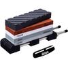 Akizora Whetstone Knife Sharpening Stone 400 1000 3000 10000 Whetstone Stainless Steel Universal Whetstone Fixed Holder Included Household Rough