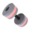 Eco Friendly Roundness Foam Water Floating Dumbbell Fitness Equipment(gray Red )