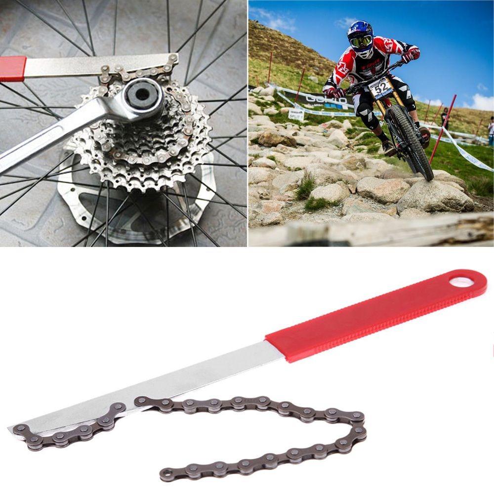 Tool Bike Spanner Cassette Sprocket Remover Bicycle Wrench Whip Cog Remover Bike Freewheel Chain