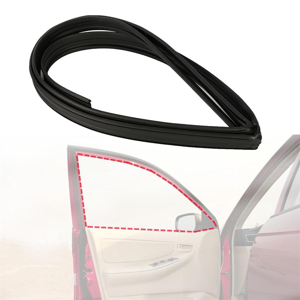 1x Передний левый направляющий бархотка стекла двери 68151-02050 Для Toyota Corolla 2002-2008