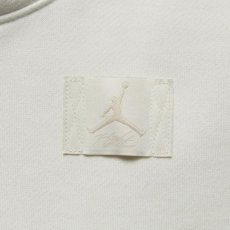 Jordan Свитшот с капюшоном и нашивкой-логотипом Flight Fleece, женский свитшот Sail FV7051-133