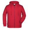 James and Nicholson Mens Full Zip Hoodie