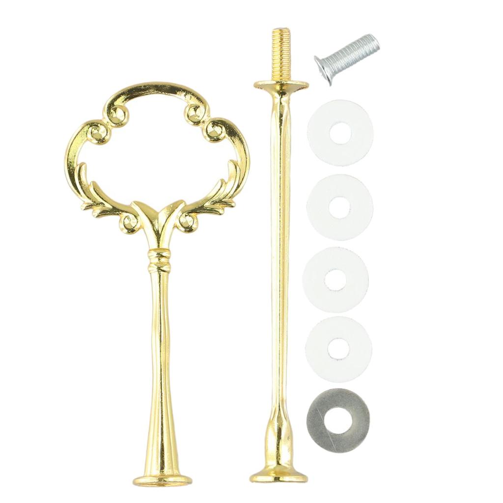 1 шт. Подставка для торта в европейском стиле, серебристая, съемная