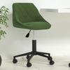 VidaXL Swivel Office Chair Office Seat Ergonomic Computer Chair Home Interior Adjustable Height Green 335487