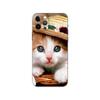 Чехол для телефона Cat Cute Kitten Catling для iPhone 5 5S 2020se 6 6s 7 8 plus x 10 XR XS 11 12 13 mini pro MAX, черная задняя крышка из ТПУ