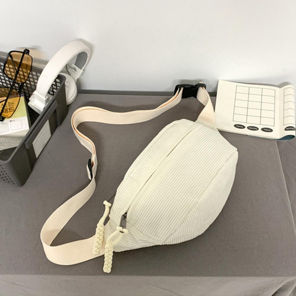 Women Waist Pack Street-Style Chest Bag Shoulder Crossbody Bags Unisex Casual Waist Belt