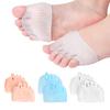4 Pairs Silicone Toe Separators Easy To Clean Reusable Breathable Soft Toe Spacers Overlapping Toes Correctors