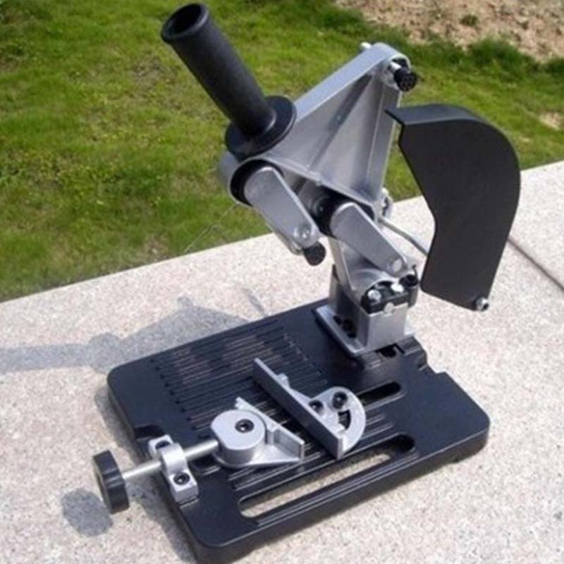 Сверхпрочная подставка для угловой шлифмашины с фиксированным углом, полировальная машина, кронштейн для шлифмашины, многофункциональный держатель для отрезной машины, опорный кронштейн