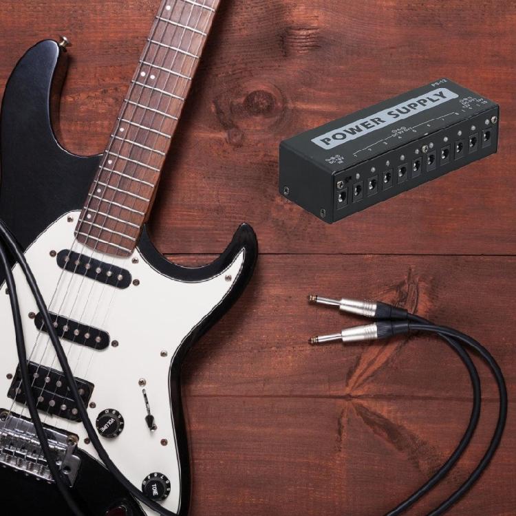 Эффективный блок питания для гитарных педалей с 10 изолированными выходами для педалей эффектов 9В 12В 18В Блок питания для гитарных педалей