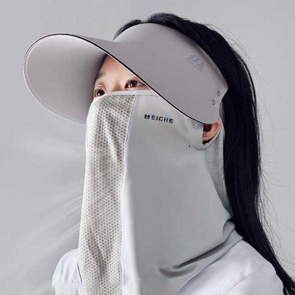 Шарфы Ice Silk Mask Защита глаз Защита от ультрафиолета Тонкая вуаль Солнцезащитный крем для лица Рыбалка