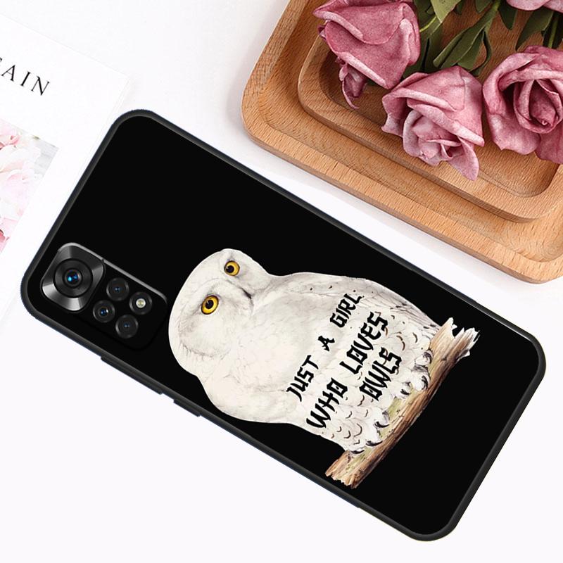 Cute Owls Case For Xiaomi Redmi Note 14 13 12 11 9 10 Pro 9S 10S 11S 12S Redmi 14C 13C 12C 10C Cover