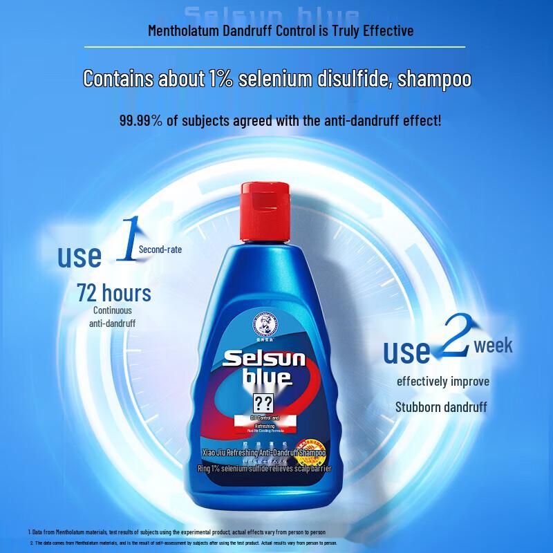 Mentholatum Selsun Selenium Sulfide Anti-Dandruff Shampoo