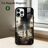 Игровой чехол C-Clair Obscur E-Expedition 33 для iPhone17,16,15,14,13,12,11 Plus,Pro Магнитный для беспроводной зарядки MagSafe
