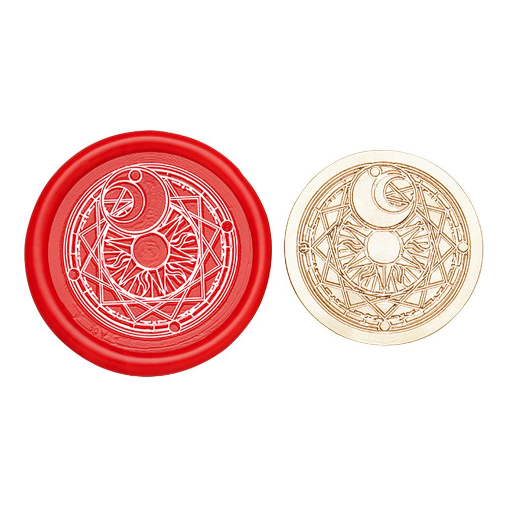 Восковая медная головка в виде шестиконечной звезды, серия Vintage Craft, запечатывающая головка для открыток, конвертов, свадебных приглашений, подарочной упаковки