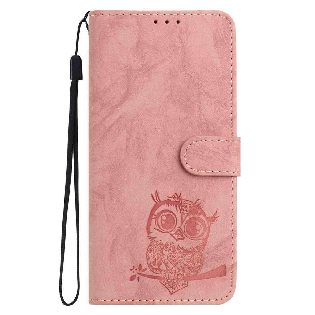 Восьмицветный рельефный чехол-кошелек с совой для Samsung Galaxy A12 A15 A26 S20-S25..., откидной дизайн с отделениями для карт