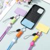 Съемные ремешки для чехла Брелок Цепочка Crossbody Ремешок безопасности для телефона Заплатка Ремешок для телефона Подвешиваемый шнурок на шею Нейлоновый ремешок