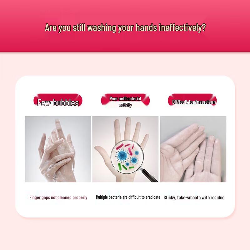 Lion Foaming Antibacterial Hand Wash - Berry Strawberry