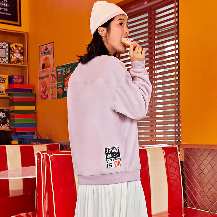 Kappa Sweatshirts Unisex Crew Neck Thickened Regular K0CY2WT18P