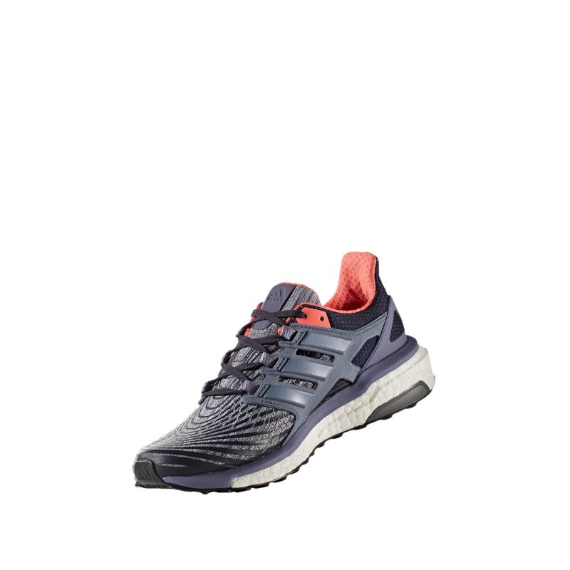 adidas Энергетический boost Нескользящие Износостойкие Низкие Беговые Кроссовки Унисекс Серый Синий BB3457