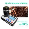 Coffee Bean Grain Moisture Meter for 19 Kinds Grains Hygrometer Humidity Tester Damp Detector Wheat Rice Grain Moisture Detector