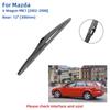 3PCS For Mazda 6 Wagon MK1 2002-2008 22"+18"+12" Front Rear Wiper Blades Windshield Windscreen Window Cutter Accessories 2003 2004 2005 2006 2007 2008