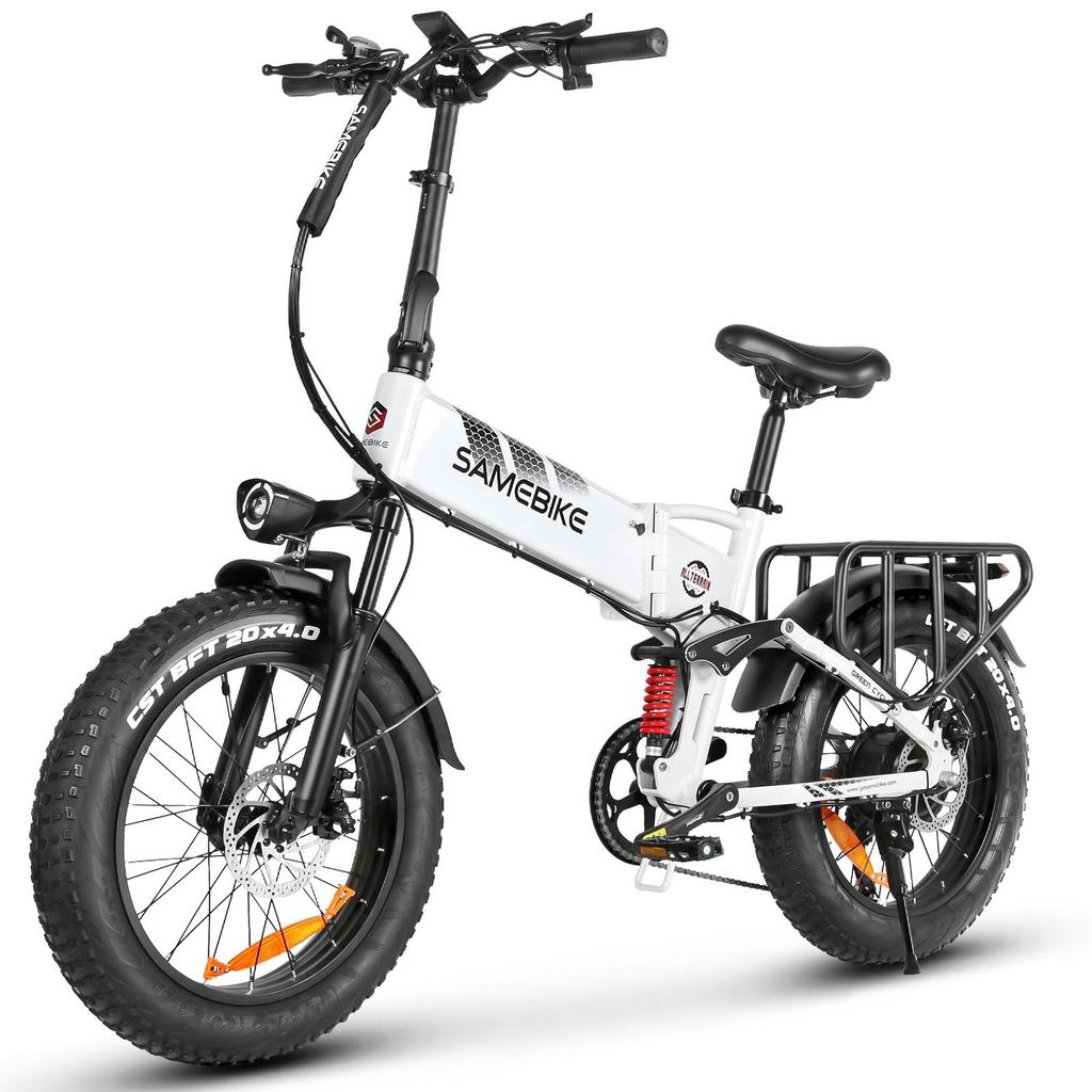 SAMEBIKE Складной электрический велосипед RS-A02 Pro, 20 дюймов, с аккумулятором 48V15AH