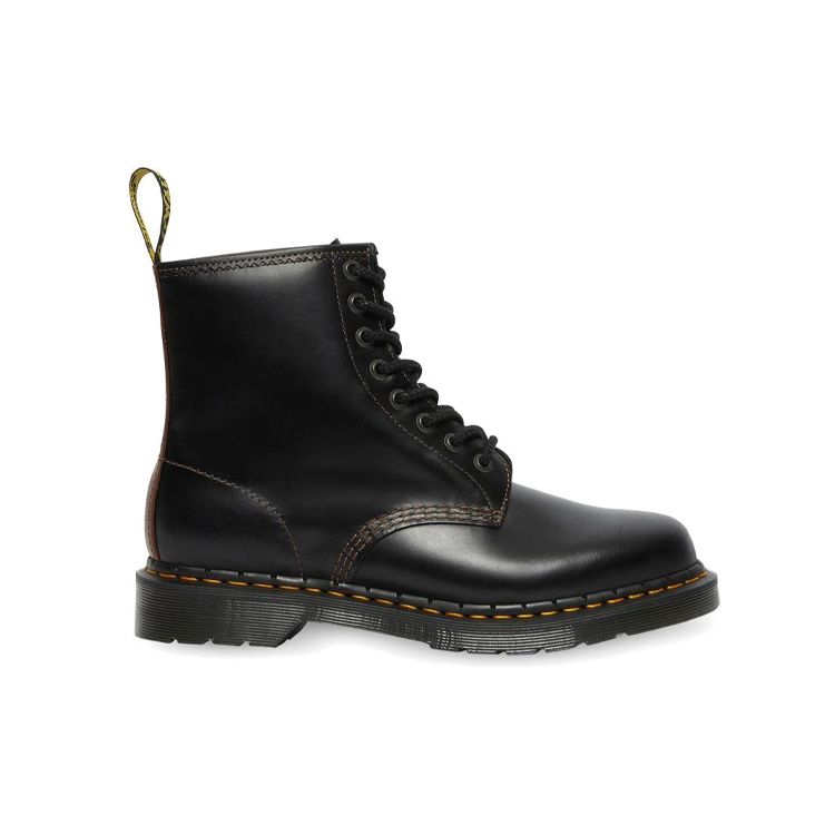 Доктор. Ботинки Dr. Martens 1460 из кожи Abruzzo Мужские ботинки Черный Коричневый 26904003