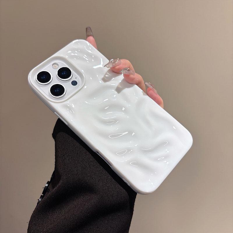 Чехол для iPhone 16 Pro Max с 3D текстурой метеорита и узором морщин, совместимый с iPhone 14 и 15