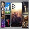 Чехол для телефона Fate Zero Stay Night Saber для Samsung S25, S24, S21, S22, S23, S30, Ultra, S20, Plus, Fe, Lite, Note, 10, 9, 5G Черный Чехол