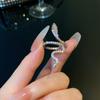 Open Snake Ring Adjustable Animal Rings Reptile for Men Women Fashion Punk Boy Girl Birthday Jewelry Gifts
