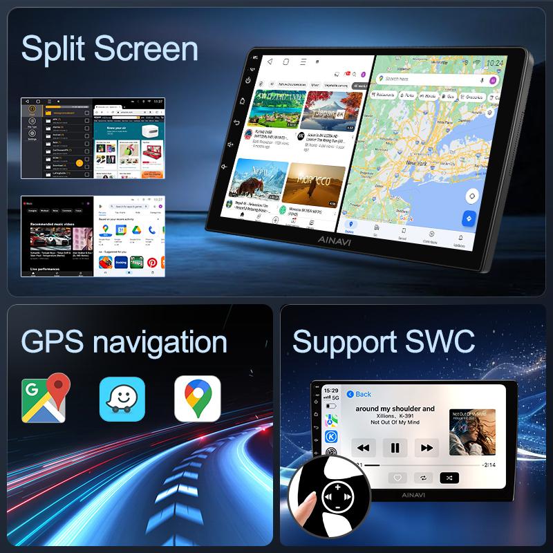 Ainavi Android Car Radio For Toyota Prius Plus V Alpha 2012-2017 Multimedia Player Navigation GPS DSP Carplay Auto Stereo 2Din